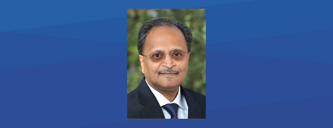 Rajiv Blue Background